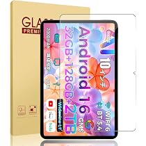 Amazon.co.jp: タブレット 10インチ 【Android 16 Gemini AI搭載